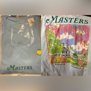 2026 Masters Light Blue Augusta Wisteria Graphic Tee
